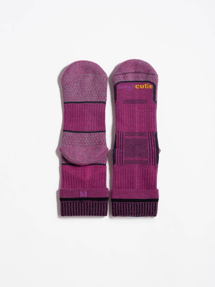 ToughCutie - Wholesale Socks - Women's - Eve Ladies Light Weight Merino Wool Hiker Crew18