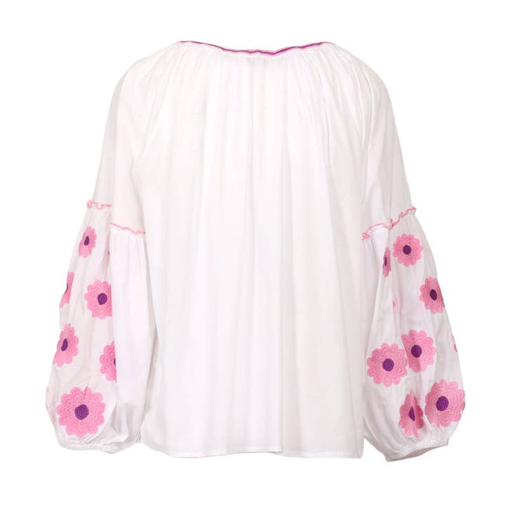 JEP Holland - Wholesale Blouse - Women's - Florence White Blouse PRE ORDER SS266