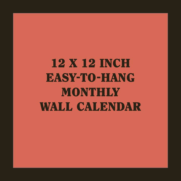 Chronicle Books - Wholesale Calendar - Classic Horror Movies 2026 Wall Calendar11