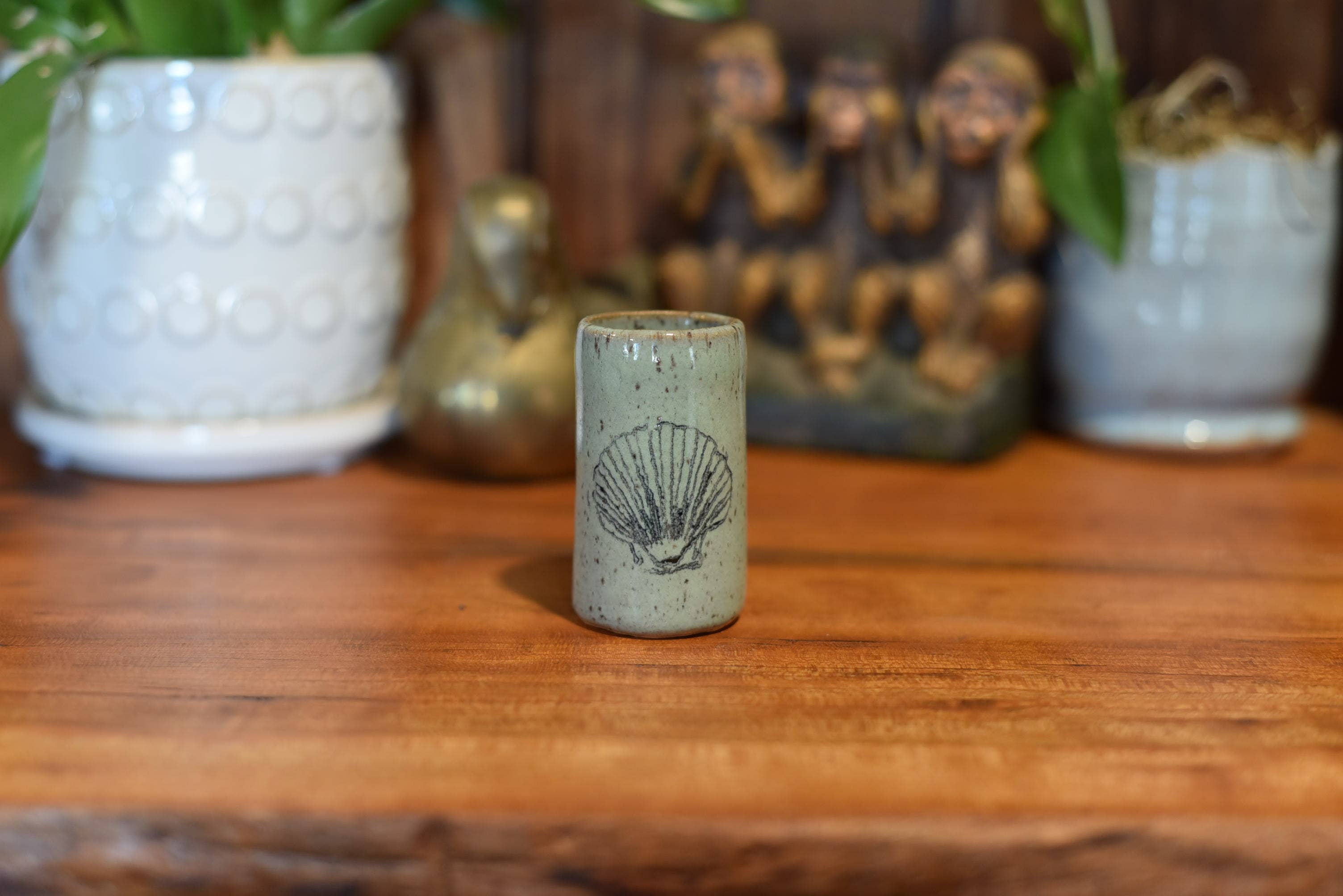 Mud & Maker - Wholesale Decoratieve pot - Tiny Tumblers - Zeeschelp