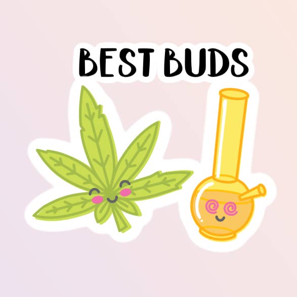 Sorry Not Sorry Co – wholesale Sticker – Best Buds Marijuana Sticker, Weed Stickers0