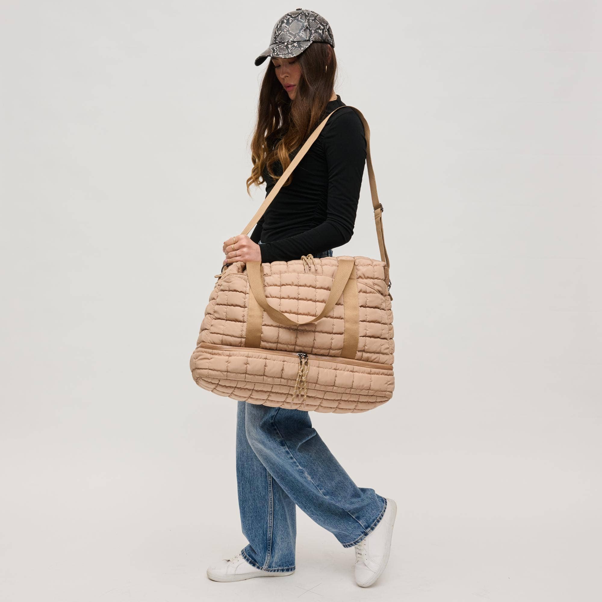 Urban Expressions - Vente Sac de voyage – femme - Sac weekender matelassé en nylon Globetrotter17
