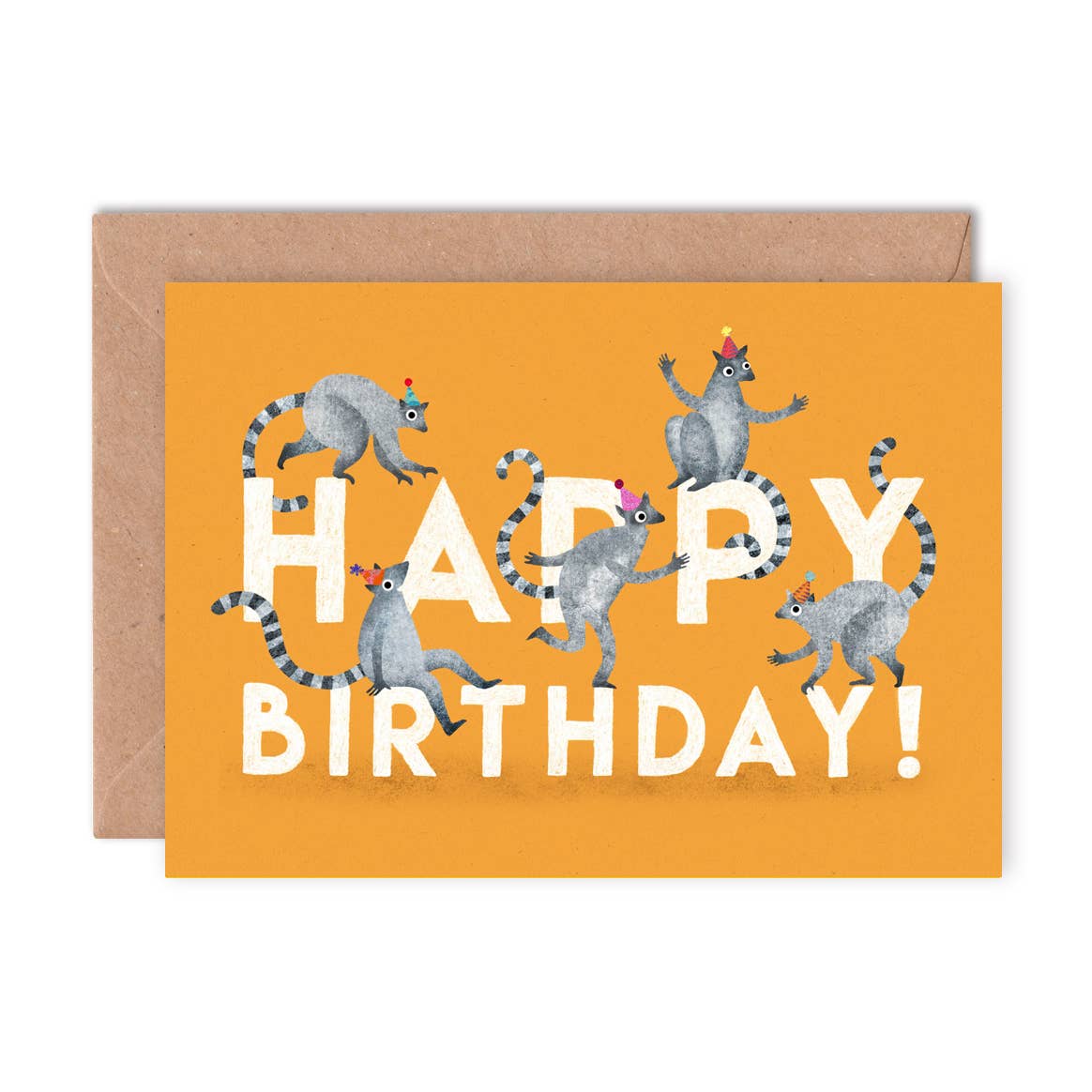 Emily Nash Illustration Greeting Cards - Vente Cartes d'anniversaire - Pack de 6 cartes de vœux Joyeux Anniversaire Animaux Multipack9