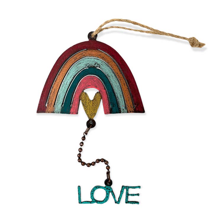 Whimsies – Großhandel Mobiles – Rainbow Love Ornament Mobile Pride Geschenke Garten Deko