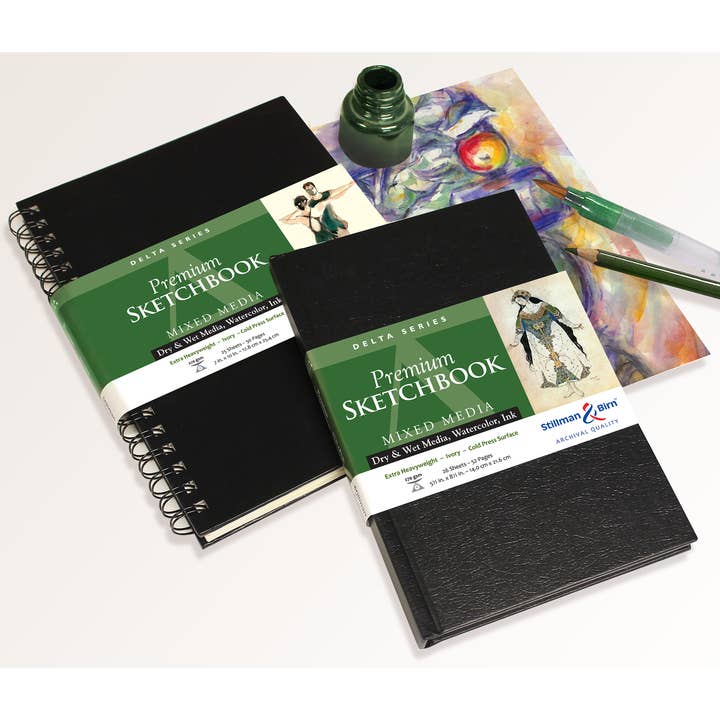 Exaclair - Wholesale Sketchbook/Sketchpad - Stillman & Birn Mixed Media Journal - Delta Series - Ivory