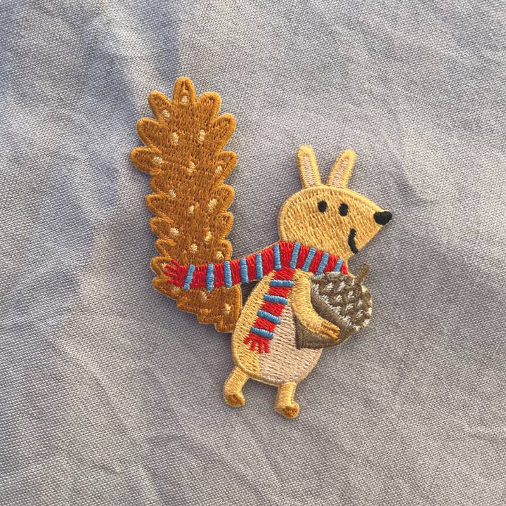 Iron-On Patch Squirrel – Patch for Kids (Copy) for wholesale by Hannahs Firlefanz