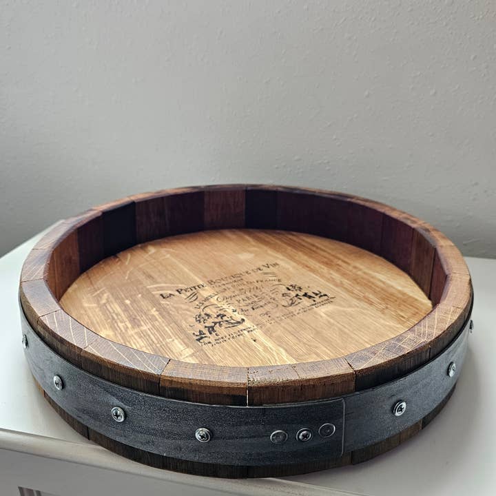 Sono Inspired - Wholesale Lazy Susan - Small Wine Barrel Lazy Susan
