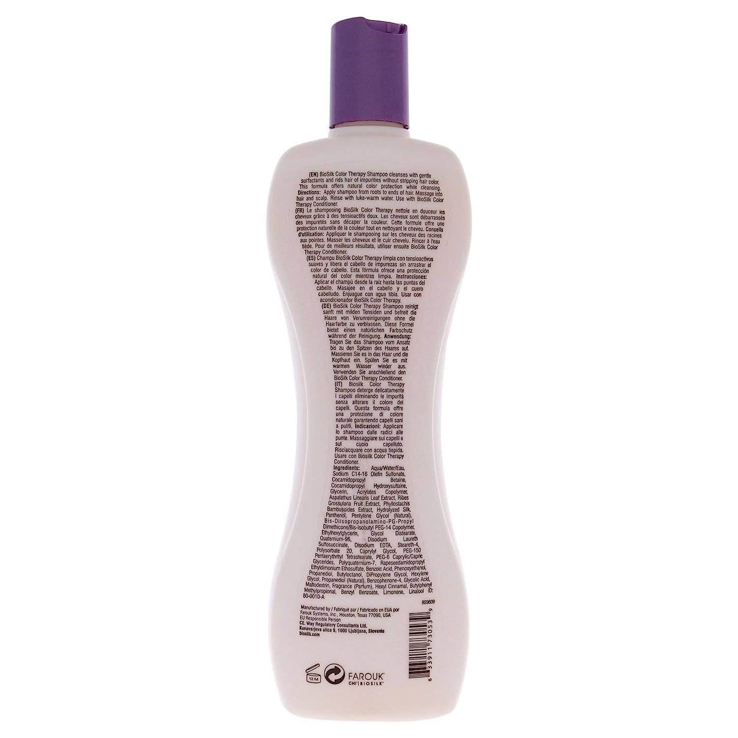 KT Supply - Wholesale Hair Shampoo - BioSilk Color Therapy Shampoo, 12 Oz.1