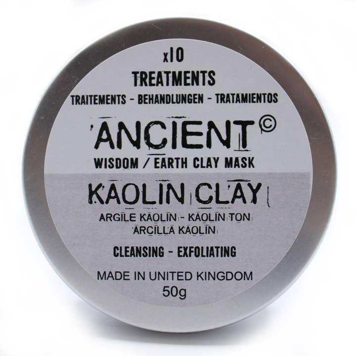 Ancient Wisdom - Wholesale Skincare Face Mask - Kaolin Clay 50g