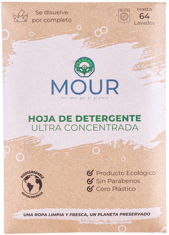 MOURGREEN - Wholesale Laundry Detergent Powder/Pods - MOUR ECOLOGICAL LAUNDRY SHEETS 64 WASHES4