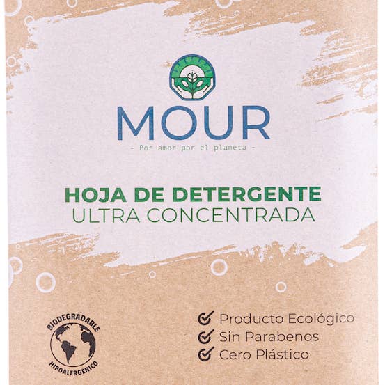 MOURGREEN - Wholesale Laundry Detergent Powder/Pods - MOUR ECOLOGICAL LAUNDRY SHEETS 64 WASHES4