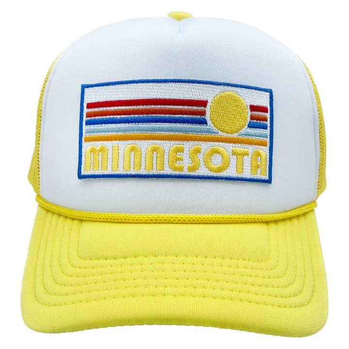Kids Minnesota Hat Retro Sun for wholesale by Hey Mountains