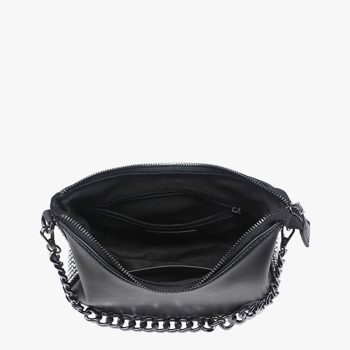 Jen & Co. - Wholesale Shoulder Bag - Women's - *SALE* EH2412 Sabine Grommet Detailed Shoulder Bag