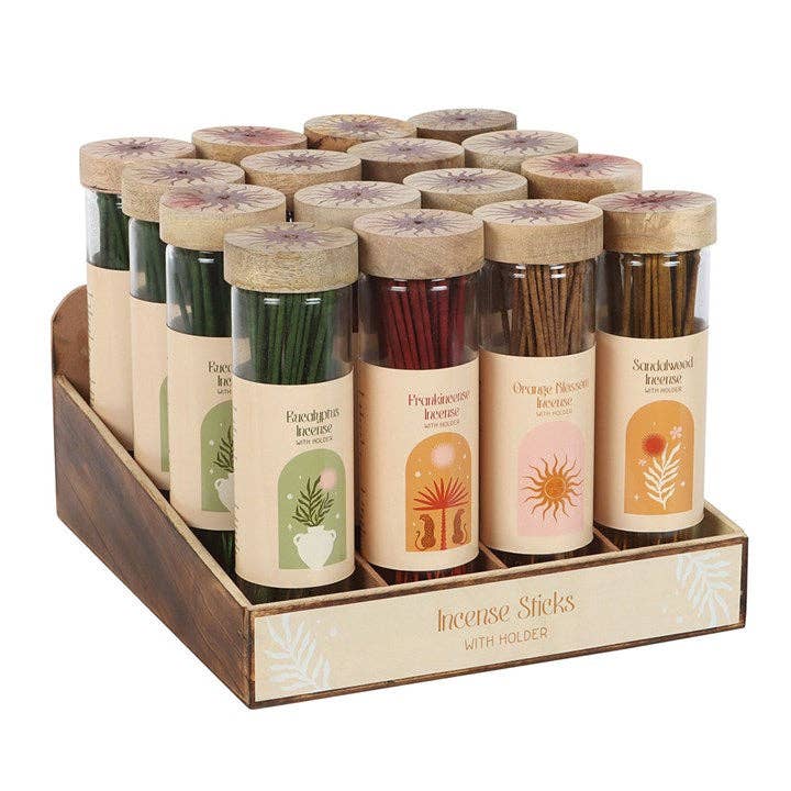 Something Different Wholesale - Vente Encens - Ensemble de 16 ensembles de bâtonnets d'encens Golden Hour en présentoir2