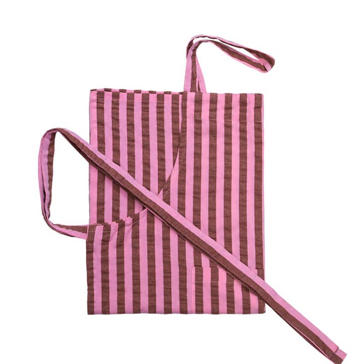 Mosey Me - Wholesale Apron - Sundae Seersucker Apron0