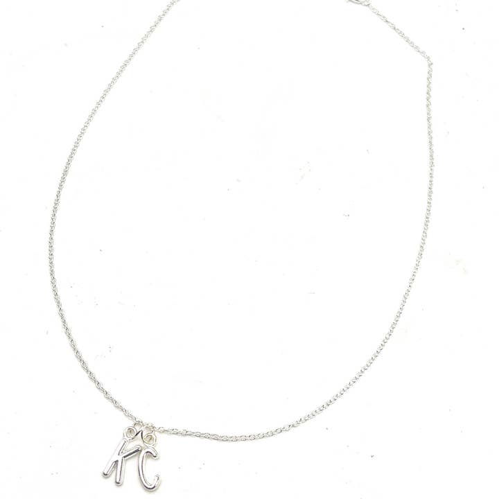 Baubles by B - Wholesale Pendant/Charm Necklace - Silver KC Kansas City Hometown Necklace Chiefs4