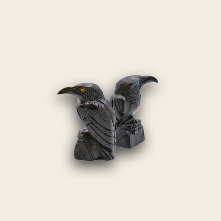 ASCEND - Wholesale Decorative Figurine - Black Onyx Crow2