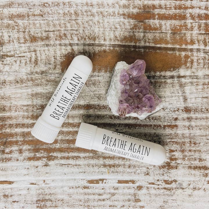 Wild Botanicals - Wholesale Aromatherapy Inhaler - BREATHE AGAIN AROMATHERAPY INHALER