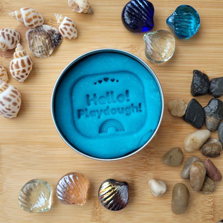 Hello! Playdough! - Venta al por mayor Masilla/limo - Niños - Plastilina azul océano - ¡Hola! ¡Plastilina!