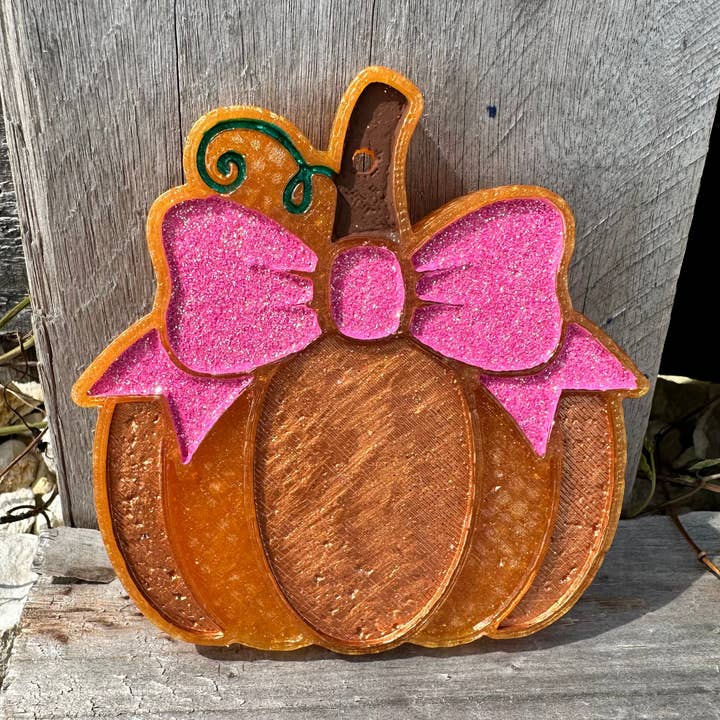 Zucca autunnale 2.0 con fiocco Car Freshie per la vendita all'ingrosso da parte di Southern Creek Wholesale