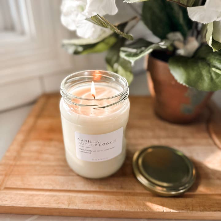 M I L K W I C K - Wholesale Jar/filled candle - Vanilla Butter Cookie4