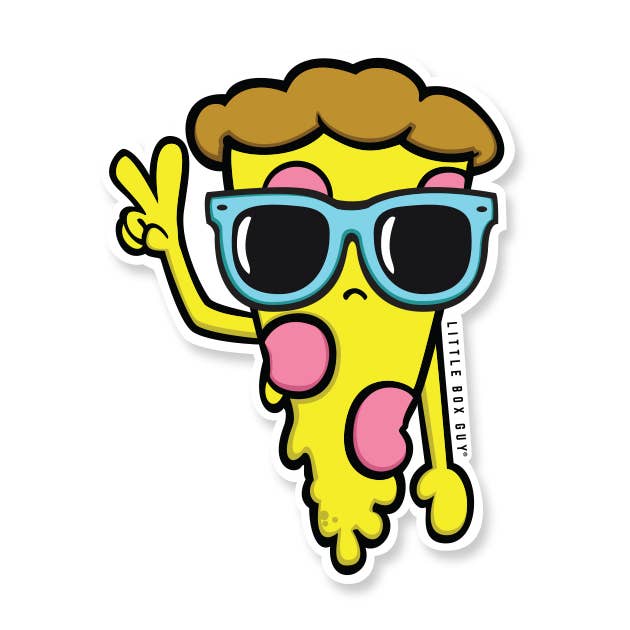 Pizza-Aufkleber für den Großhandel von Little Box Guy®