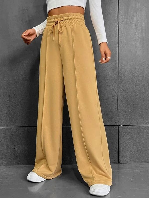 Lily Clothing - Wholesale Pants - Women's - Straight-leg loose sweatpants and wide-leg pants3