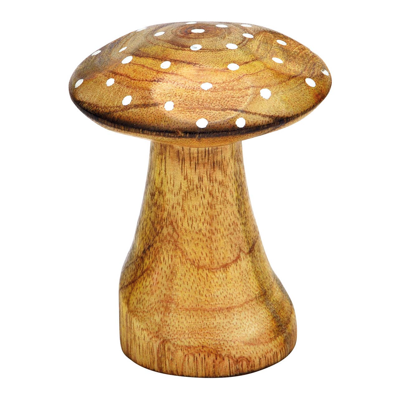 Wurm - Wholesale Decorative Figurine - Mushroom made of natural mango wood (W/H/D) 6x8x6cm0