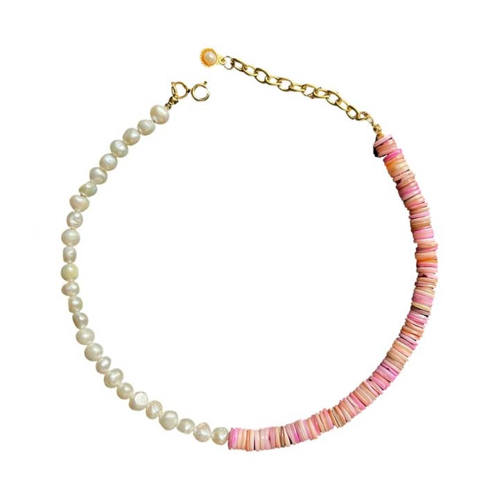 Collar Coralia para venta al por mayor de Sandy Pearl