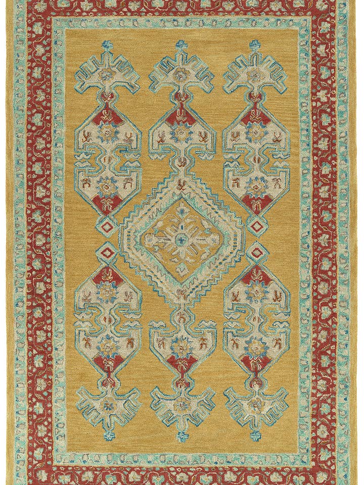 Charlotte Collection Maize 2'6" x 9' Runner Runner por atacado de contempo fashion