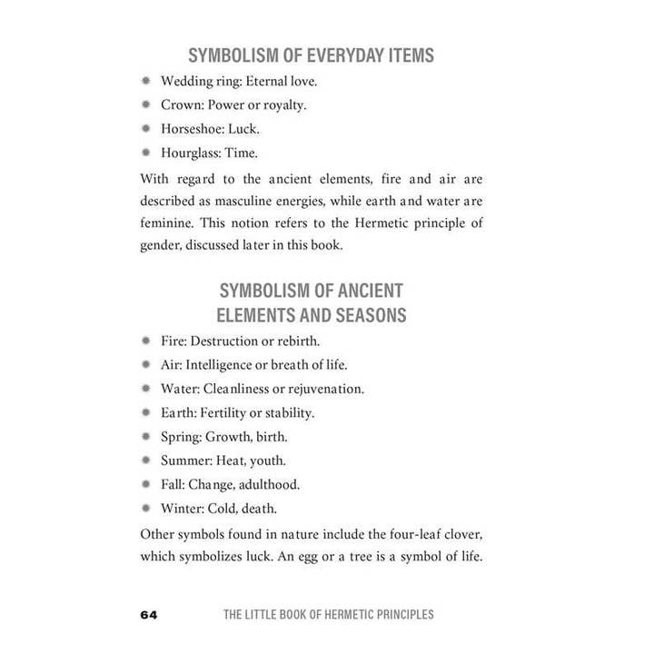 Simon & Schuster - Wholesale Book - Adult - Little Book of Hermetic Principles by Amber D Browne