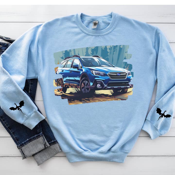 Subie Outback Sweatshirt for wholesale by Victorholistics