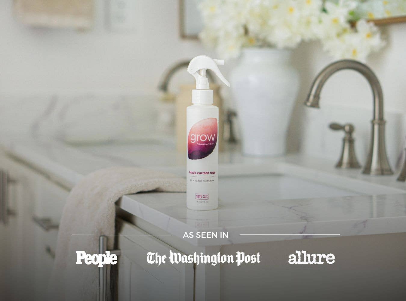 Grow Fragrance - Wholesale Air Freshener - Black Currant Rose Air + Fabric Spray4