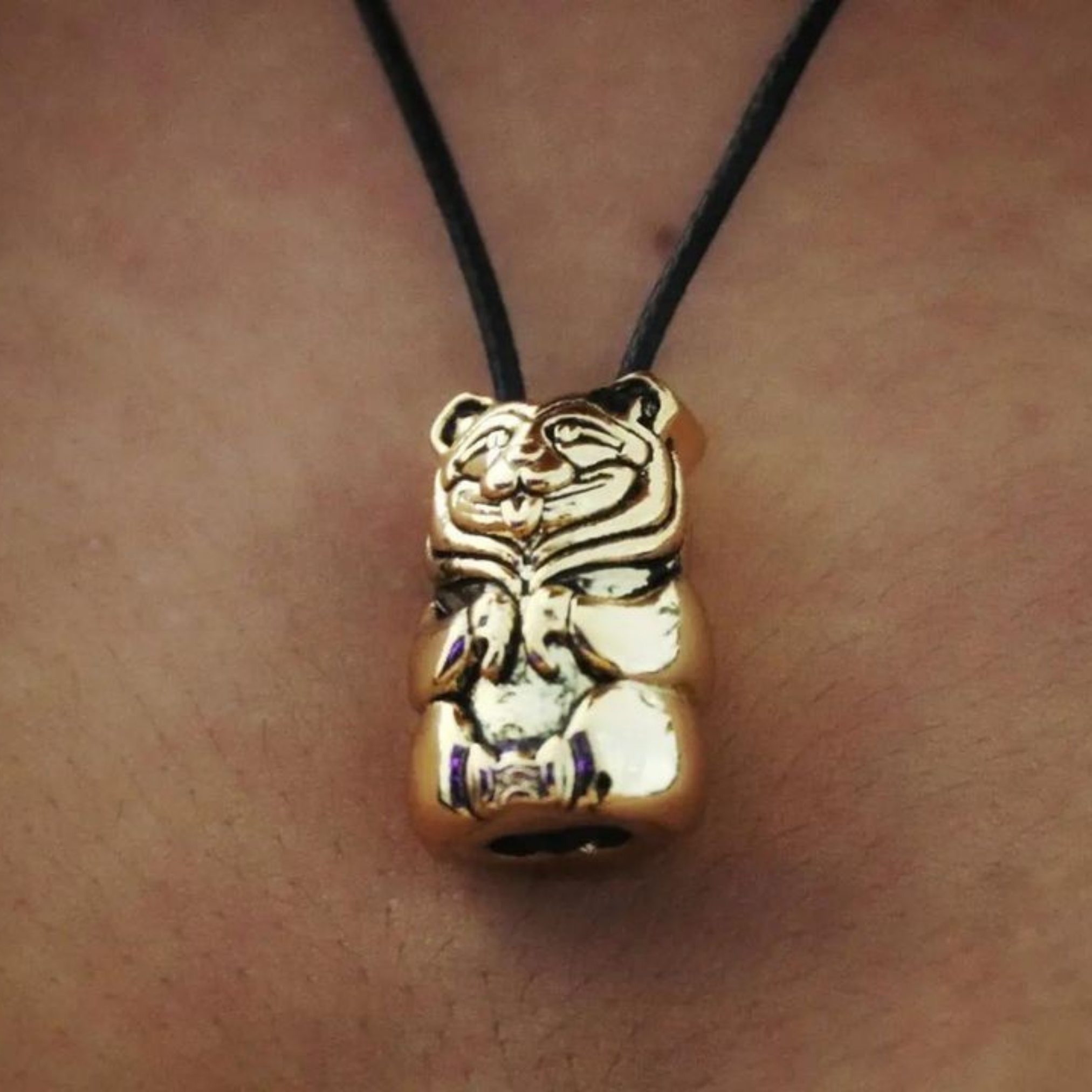 My Totem Tribe - Wholesale Pendant/Charm Necklace - Bear My Totem Tribe Spirit Animal Tribal Bead Necklace12