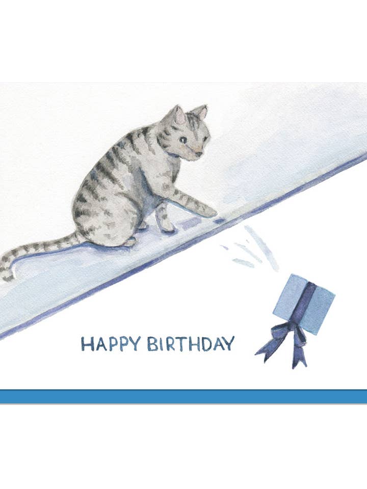 Cat Birthday Card for wholesale by The Lavender Whim
