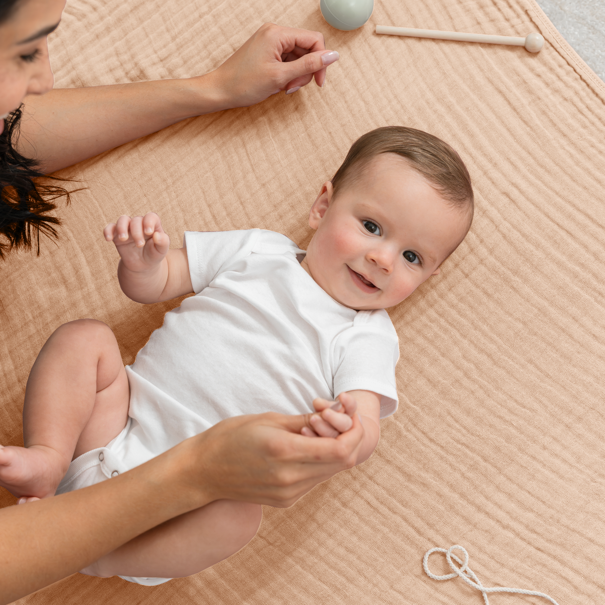 Comfy Cubs - Wholesale Bedding Blanket - Kids & Baby - Muslin Baby Blanket, 40" x 40" Swaddle Blanket by Comfy Cubs60