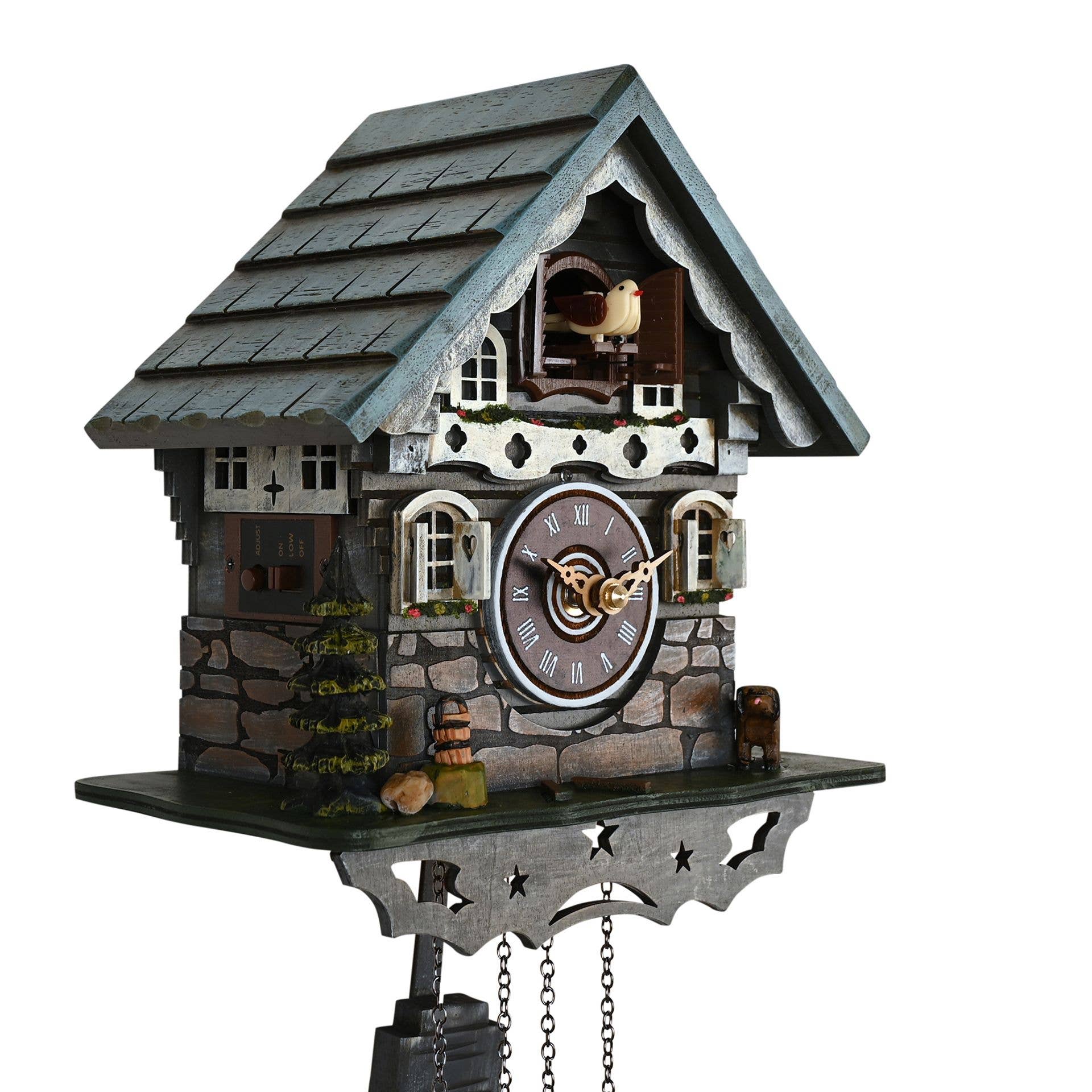 WIDDOP and Co. - Wholesale Wall Clock - Qtz Cuckoo Clock - Chalet Style2