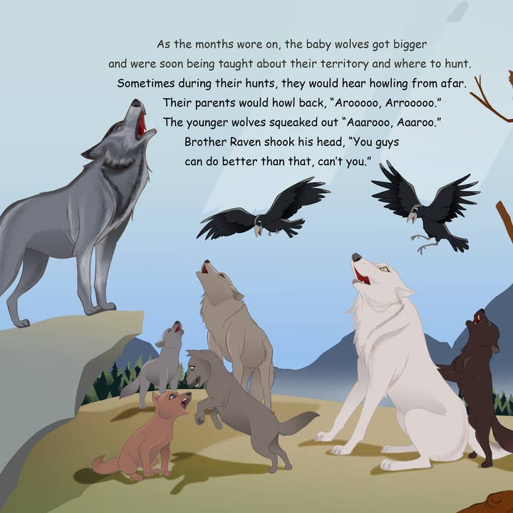The Green Kids Club - Wholesale Book - Kids - White Wolves of Yellowstone