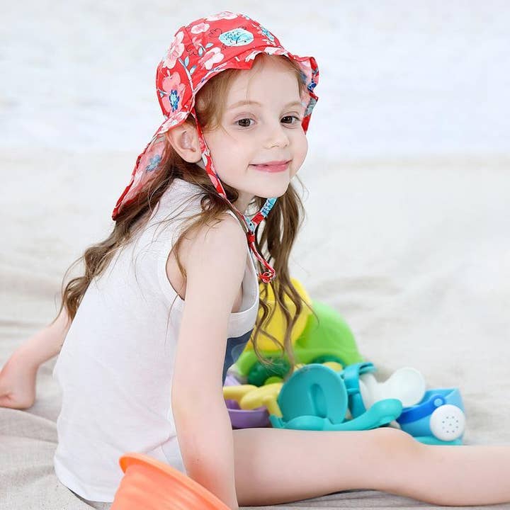 Solskyddsmedel Snabbtorkande Utomhus Baby Barnens solskydd mössa för wholesale av KiddieKickz