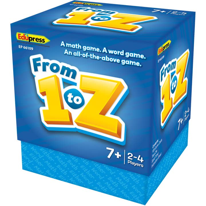 Teacher Created Resources - Wholesale Card game - From 1 to Z Card Game