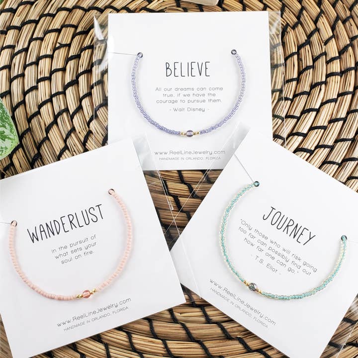 Reel Line Jewelry - Vente Bracelet de perles - Bracelet Bijou - Maman - Bijoux Inspirants1