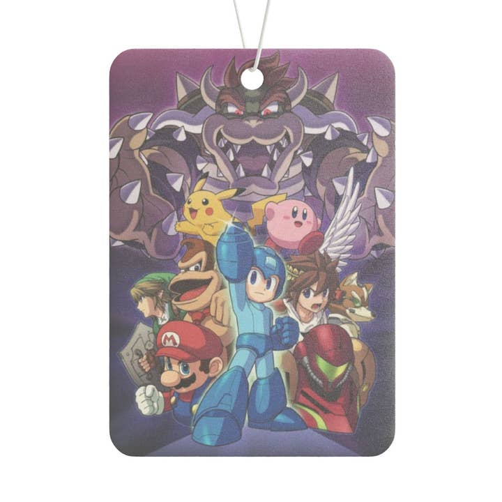 Retro Gaming car freshener-strawberry scent for wholesale by CultPOP