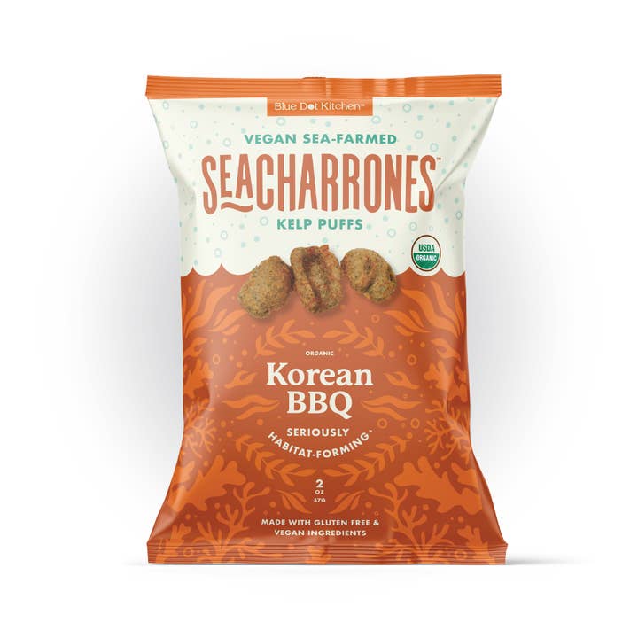 Seacharrones - Wholesale Puffed Snack - Seacharrones Kelp Snack - Korean BBQ