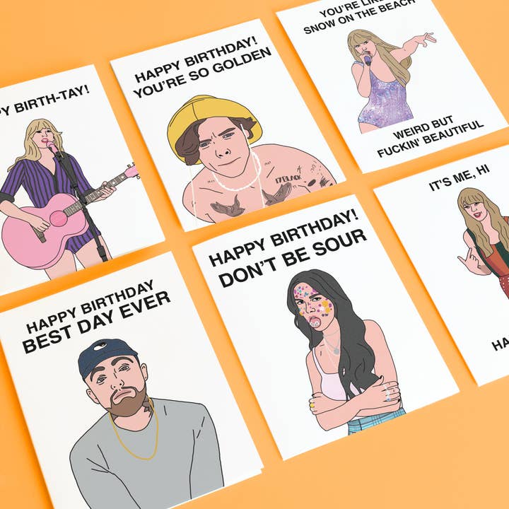 Pop Hot Cards - Wholesale Birthday Card - Mac Miller "Best Day Ever" Birthday Card