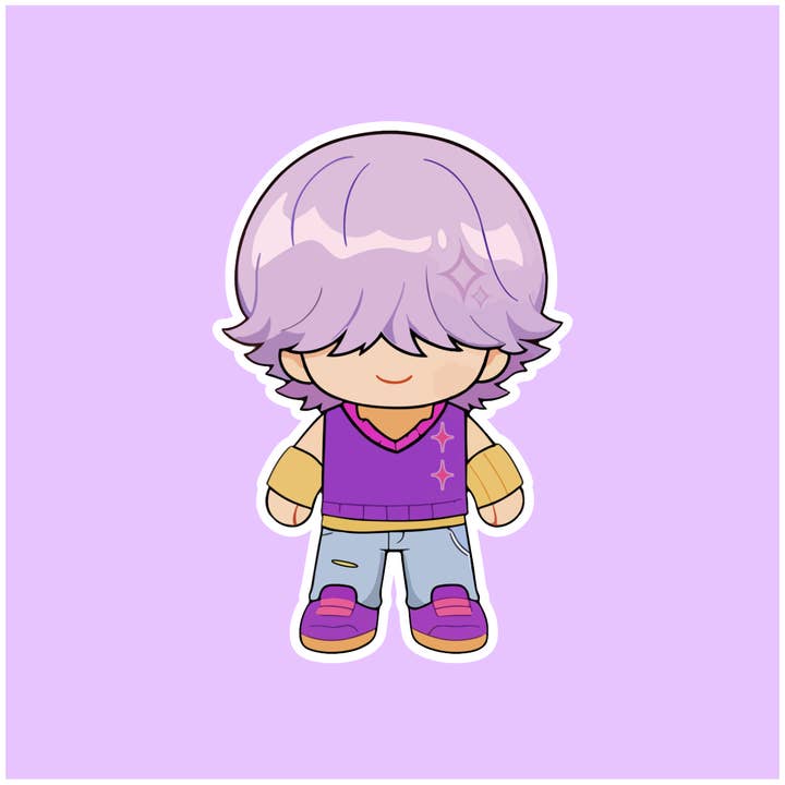 Shadows of Sunshine - Wholesale Sticker - Chibi Mystery Saja Boys Kpop Sticker