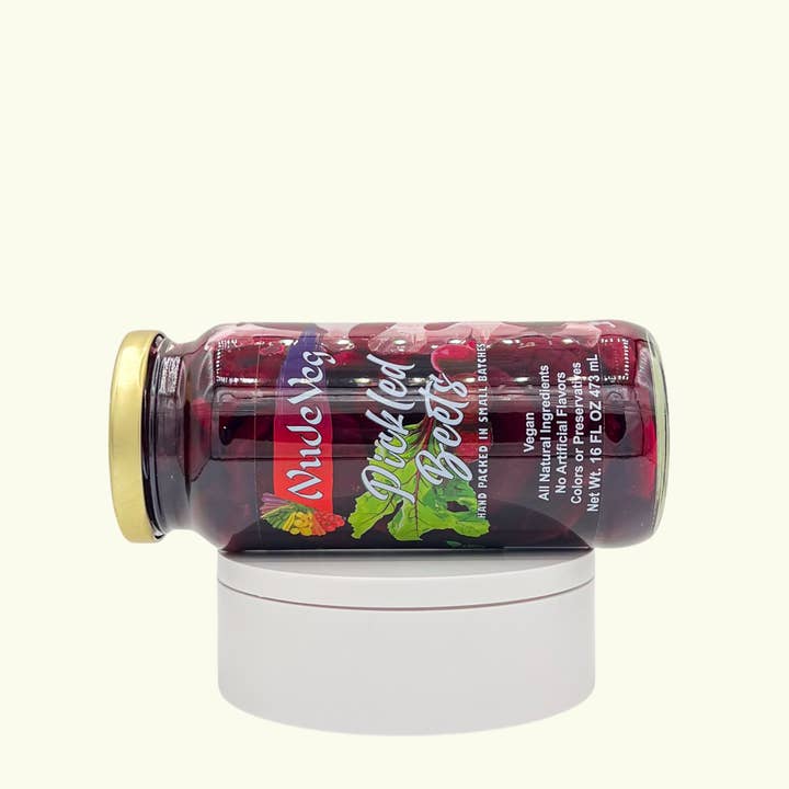 Ayurveg | NudeVeg Pickles - Wholesale Pickled Vegetables - Handcrafted Pickled Beets | Artisanal Pickles | 16oz4
