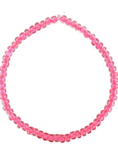 Simple frø armbånd | Electric Pink for engroshandel hos Twine & Twig