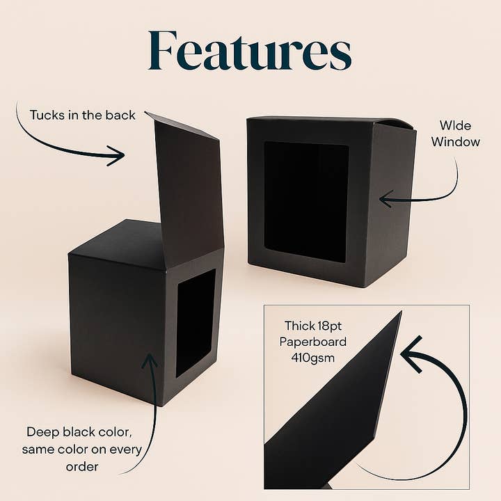 Vici Pack - Wholesale Jar/Filled Candle - Candle Jar Box Retails Packaging - Set of 25 Units3