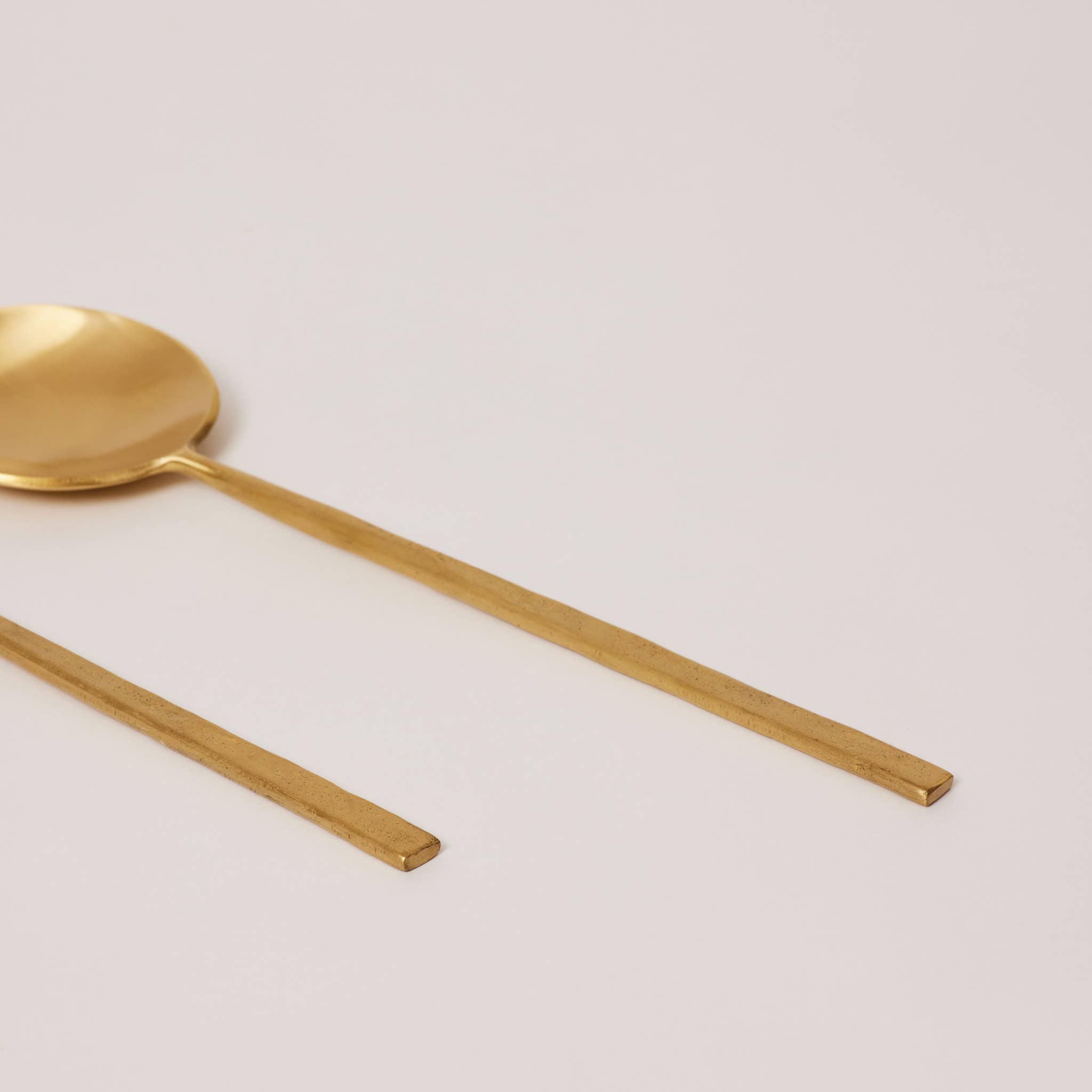 Fleck – wholesale Serving utensil – Wabi Brass Serving Utensil Set4