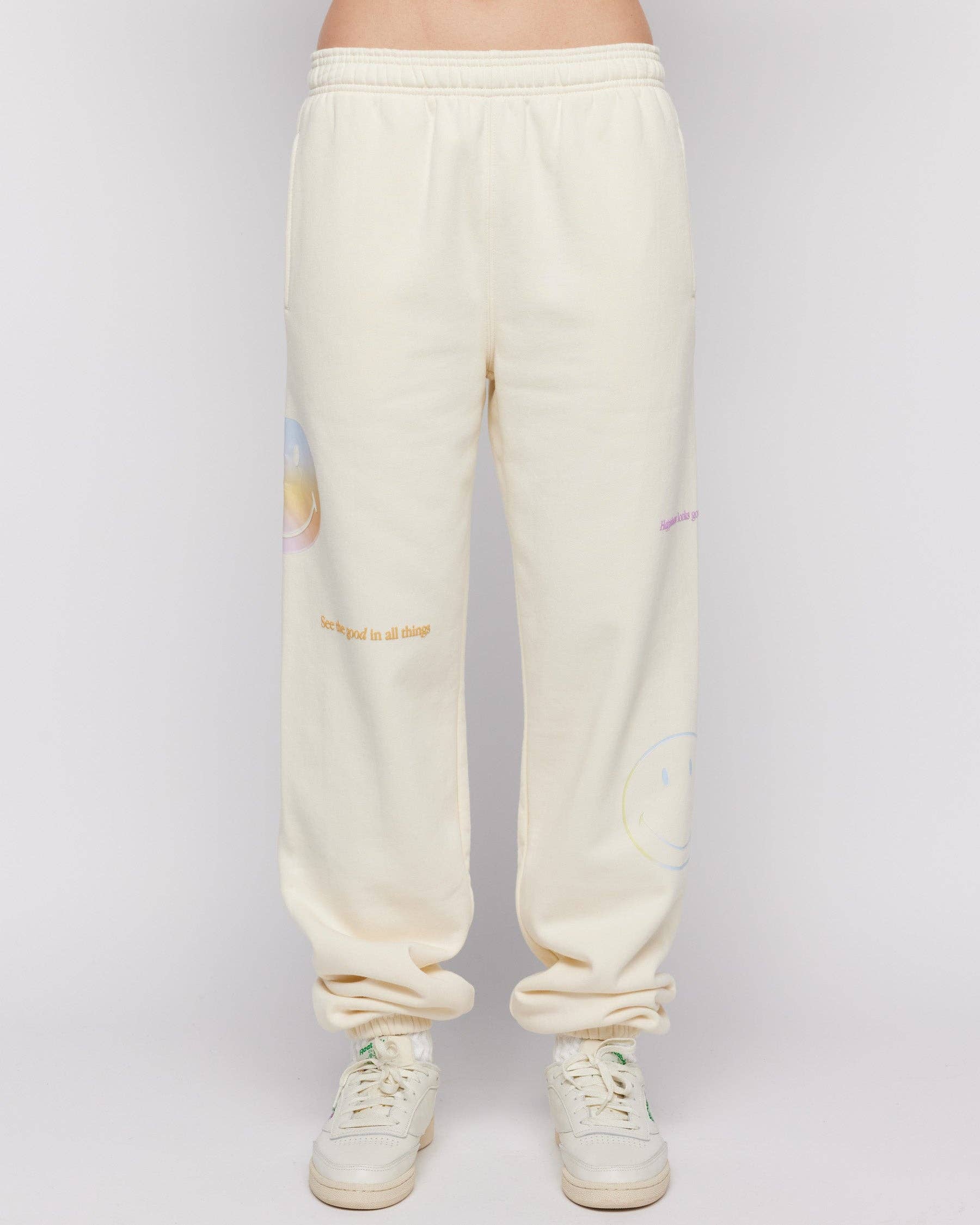 SAMII RYAN - Wholesale Lounge Sweatpants/Joggers - Women's - Smiley® Radiate Happiness Sweatpants